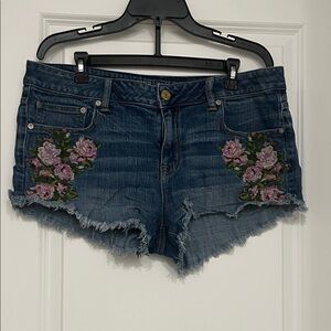 American eagle embroidered short